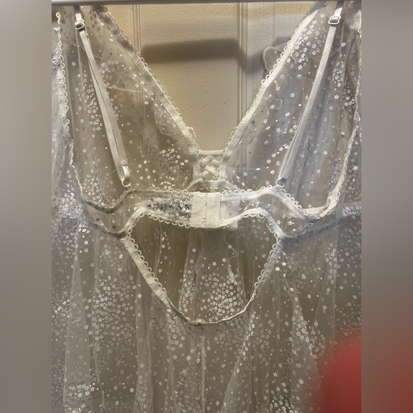 Bridal teddy with thong BNWT - Picture 7 of 10